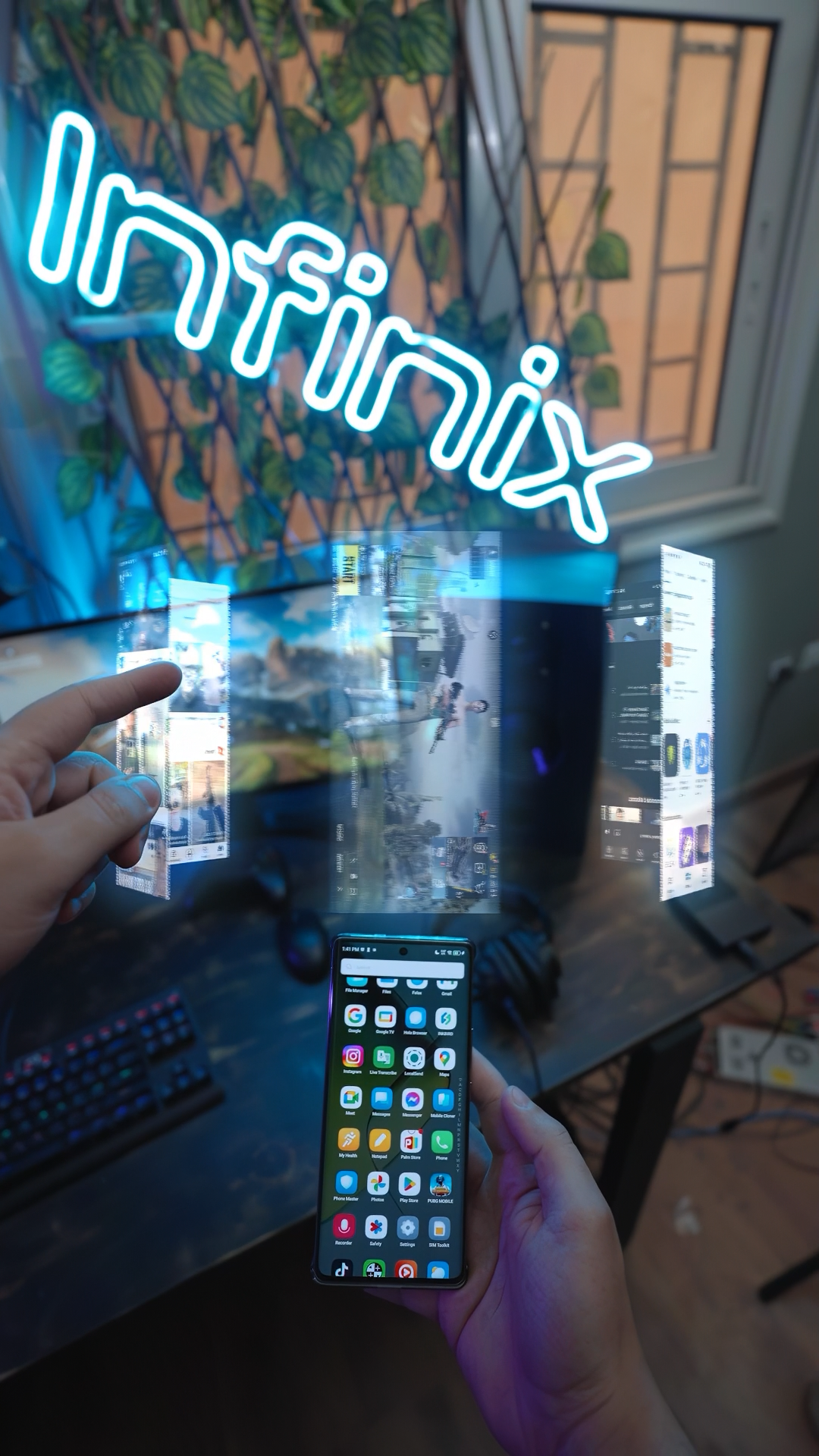 Infinix NOTE40 x PUBG